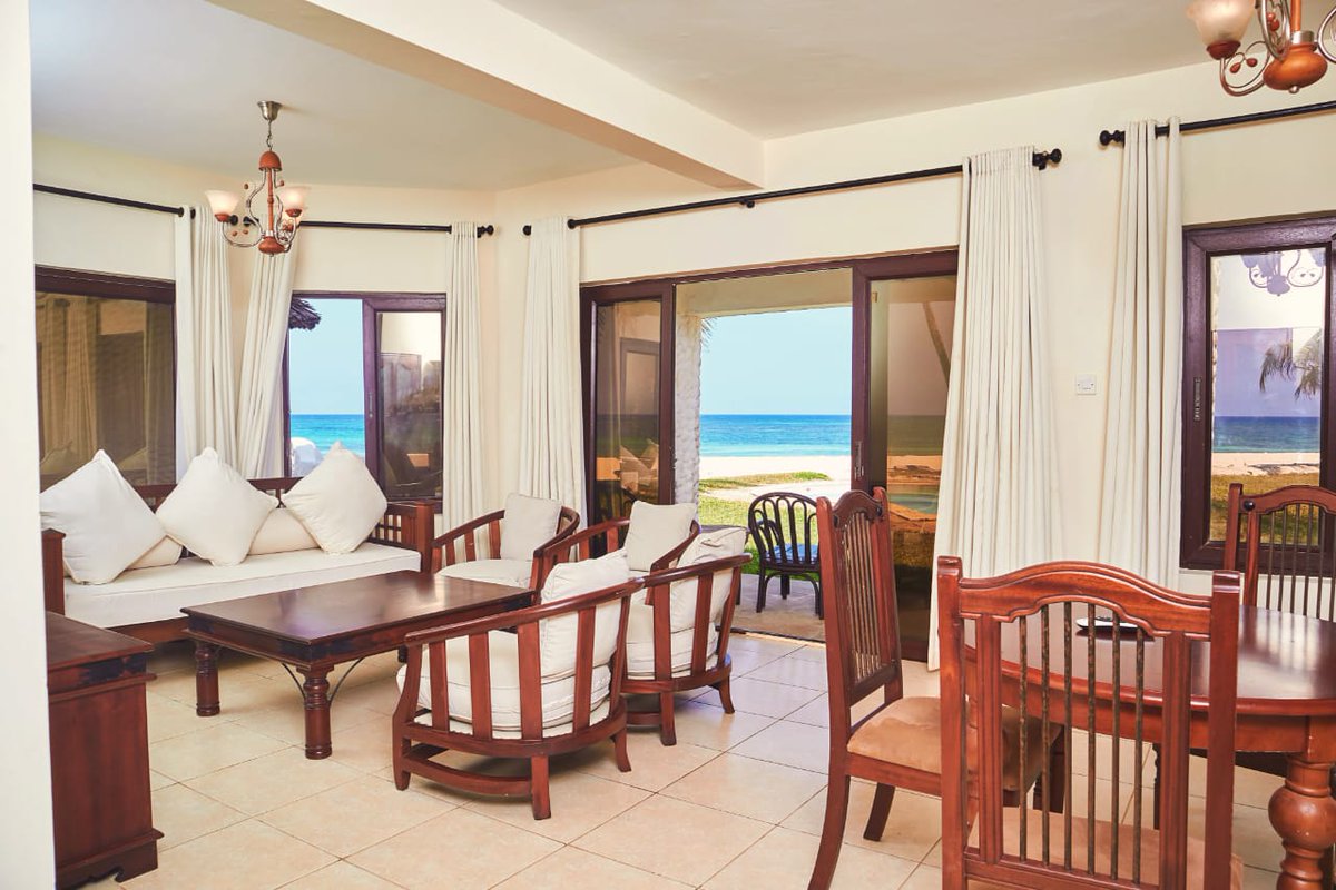 Imagine waking up to the gentle rhythm of the waves, sunlight dancing over the Indian Ocean, and the endless blue stretching beyond. Our sea-facing rooms at Jacaranda Indian Ocean Beach Resort offer not just a stay, but a journey into serenity. 
#jacarandahotelskenya #indianocean