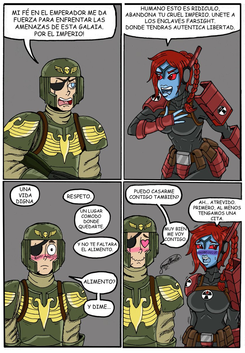 Ger_artist95's tweet image. No encuentro fallas en su lógica.
#draw #taugirl #tau #esclavesfarsight #farsight #waifu #warhammerfanart #warhammer40k #warhammer40kfanart #waifutau #monstergirl #taugirl #waifu #aliengirl #tomboy #comic #webcomic