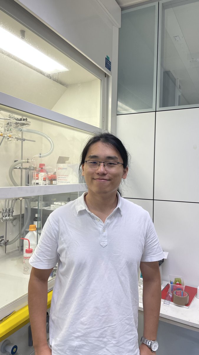 TobiasSchnitzer's tweet image. This week, Yichi started as a new Bachelor student in our team working together with Tom on the development of new peptide catalysts. Wishing you all the best and lots of success, Yichi!