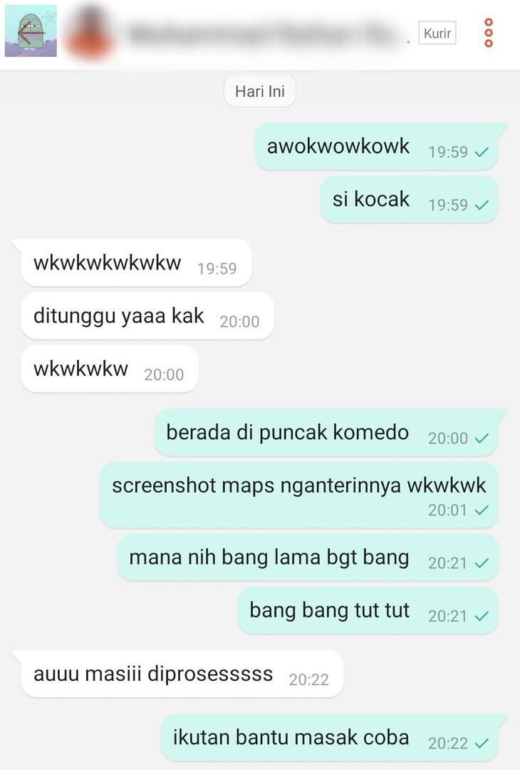 💚 when pesen sopiputtt tp dpt drivernya ade lu sendiri awokwowkowk
