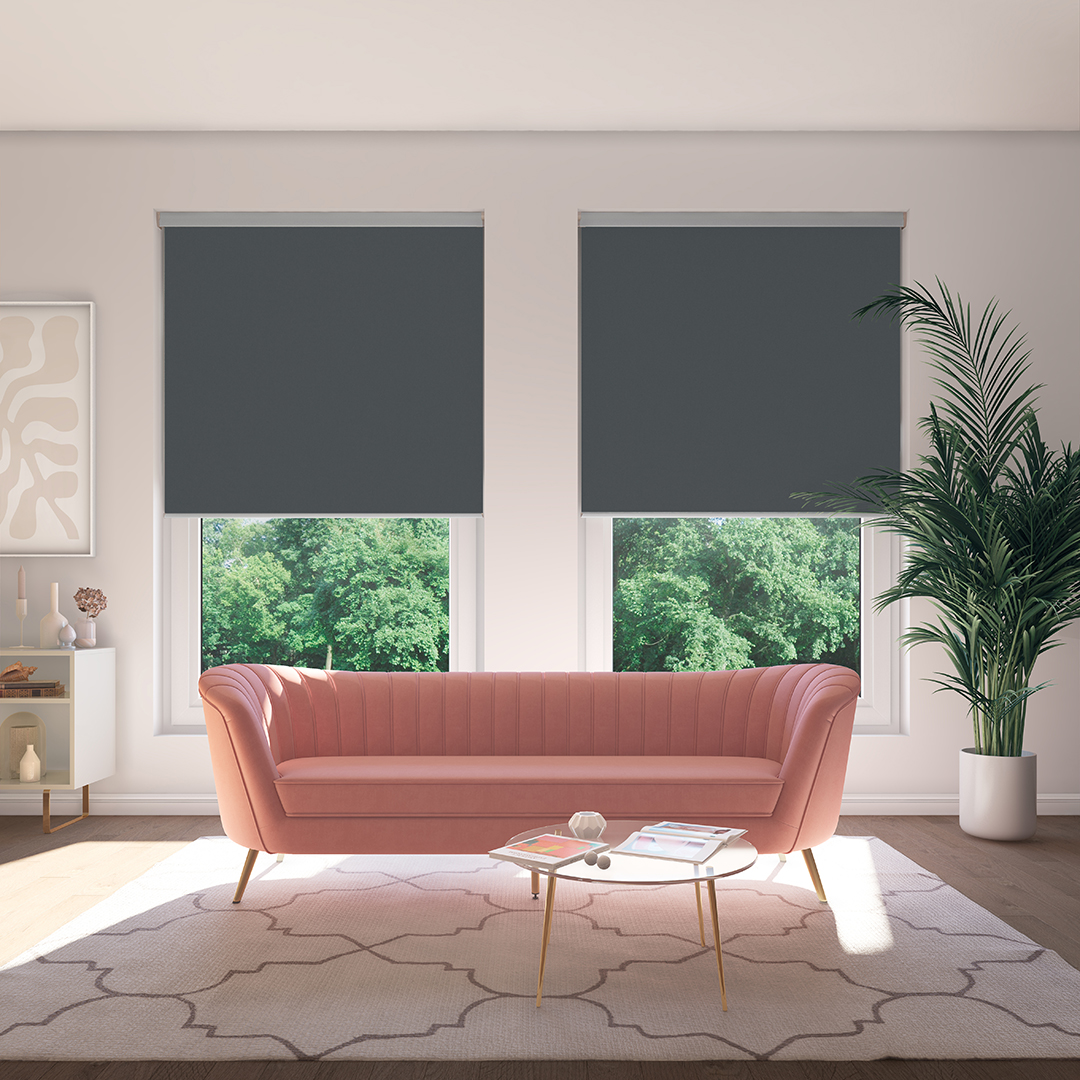 Classic grey roller blinds, simple, elegant and very effective. We have hundreds of colours, patterns and finishes. Book a free home measure visit and view them all. Call us on 01604 646007 to book gilliansblinds.com/blinds-by-styl… #RollerBlinds #Blinds #Northampton #MiltonKeynes #Corby
