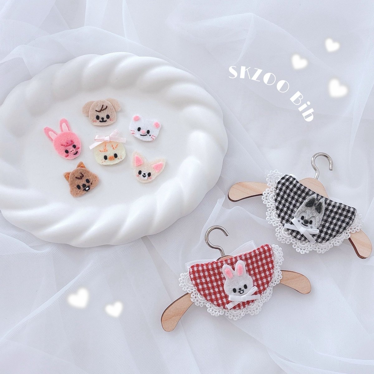 10月生まれのおふたり♡
お誕生日おめでとう🎂
全員分のスタイも作り中🪡⸒⸒

skzoo スキズ StrayKids ぬい服 ぬい撮り ぬい活 stay ポガリ BbokAri