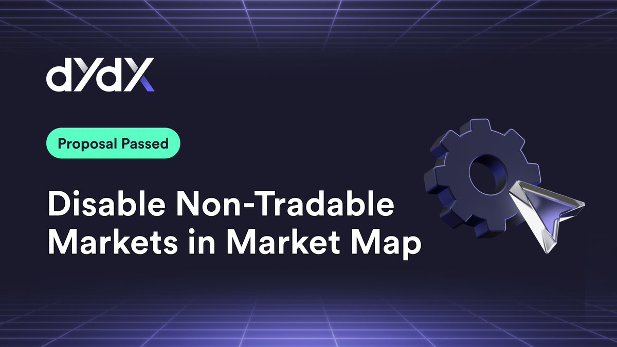 dYdX Foundation tweet media
