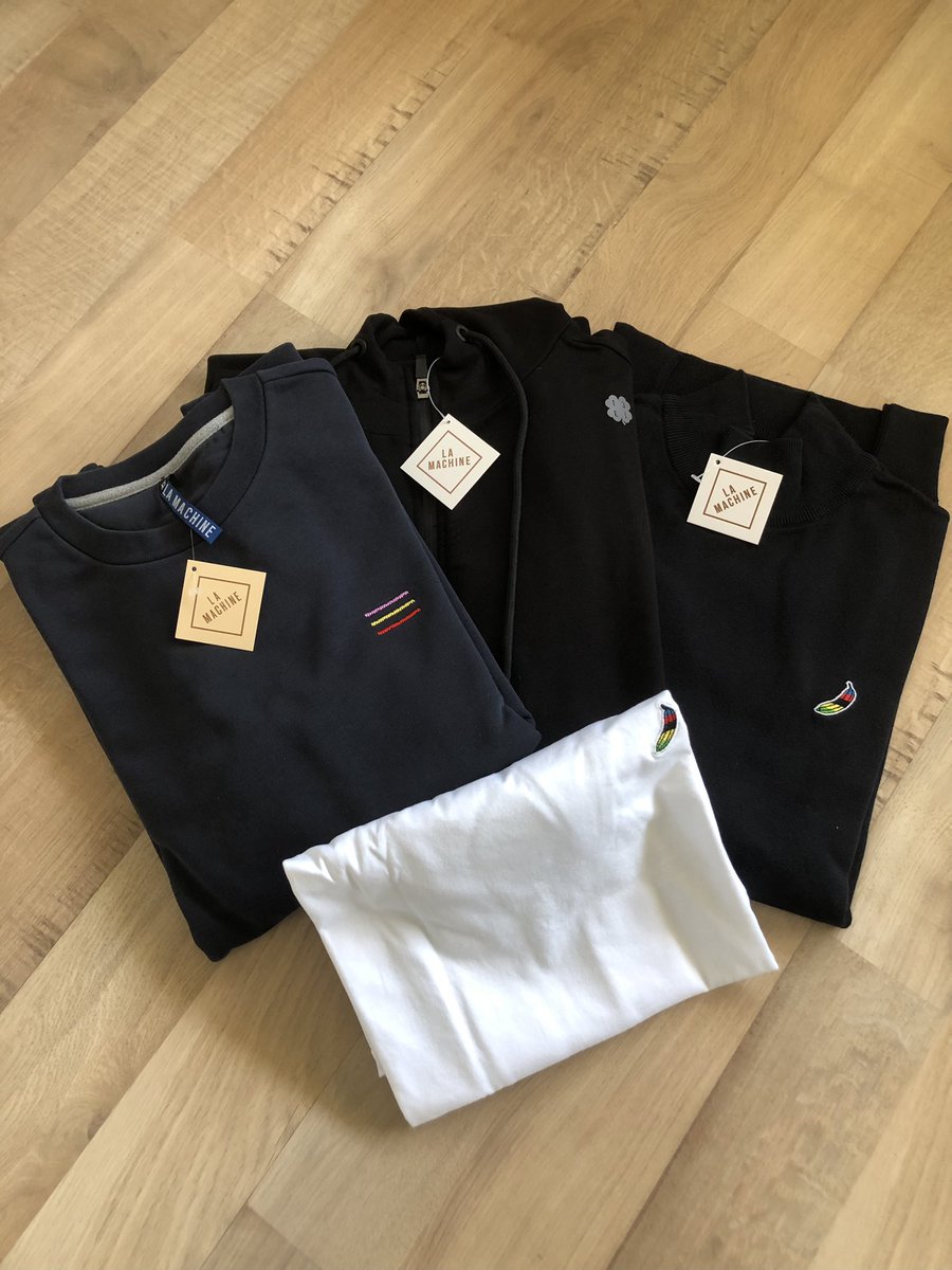 Stef (@stefclement) on Twitter photo What a great way to start the weekend! New Autumn 🍂 Collection by <a href="/LaMachineCC/">La Machine</a> arrived 😍! Let’s go bananas 🍌 lucky me #13 #couturedecourse #lestyleducyclisme What a great way to start the weekend! New Autumn 🍂 Collection by <a href="/LaMachineCC/">La Machine</a> arrived 😍! Let’s go bananas 🍌 lucky me #13 #couturedecourse #lestyleducyclisme