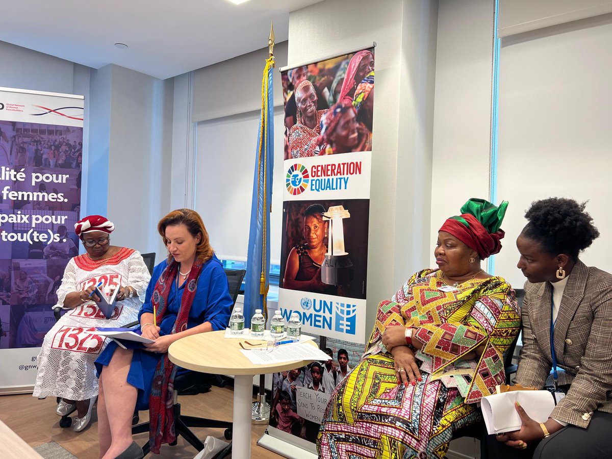 To be transformative we need to respond to people’s needs and the #localization of #WPS agenda is key. 

Delighted to join vital discussions hosted by our long-standing partner <a href="/gnwp_gnwp/">Global Network of Women Peacebuilders (GNWP)</a> and present <a href="/OSCE/">OSCE</a> actions to support grassroots women peacebuilders under <a href="/WPSHACompact/">WPS-HA Compact</a>.