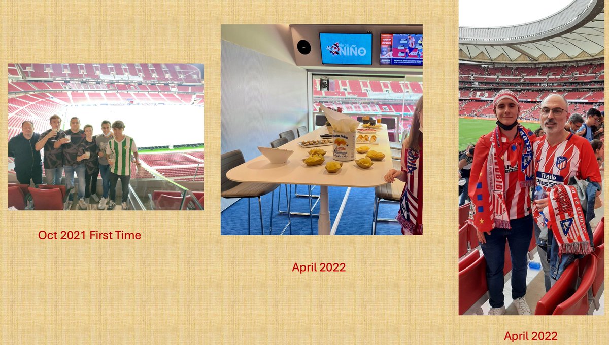 - Family
- Fan Tokens
 - socios.com

...and experiences money can not buy with my wife, son, daughter, sister, niece in the last 3 years...

 What else?

#bemorethanafan #rewardyourpassion