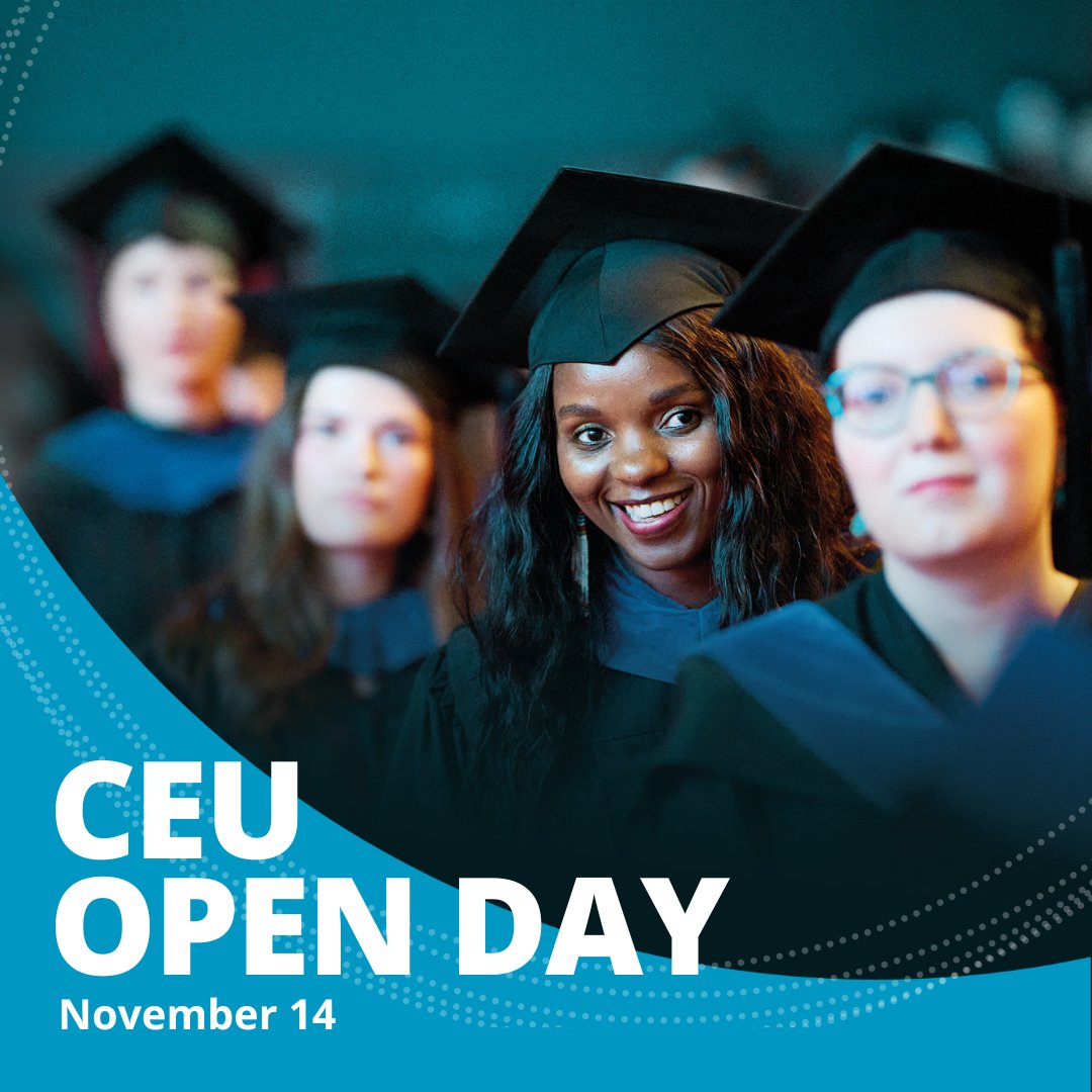 🎓 CEU Open Day – Nov 14 🎓

Visit CEU’s Vienna campus to explore our programs, connect with students &amp; faculty, and get application tips! Highlights include a student panel, guided tours, and a mini-fair. Don’t miss it!

📅 Register: ceu.edu/ceu-open-day