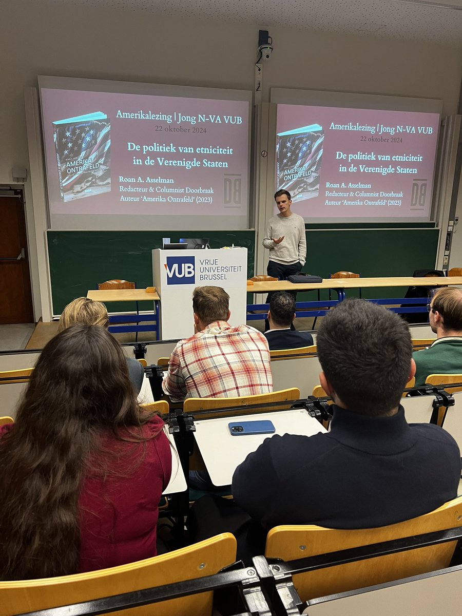 Afgelopen dinsdag hadden we een inspirerende avond met auteur en jurist <a href="/RoanAsselman/">Roan Asselman</a>! Hij gaf ons een inkijk in zijn boek Amerika Ontrafeld en een scherpe analyse van de Amerikaanse verkiezingen. 

Inzichten, boeiende vragen en veel stof tot nadenken!