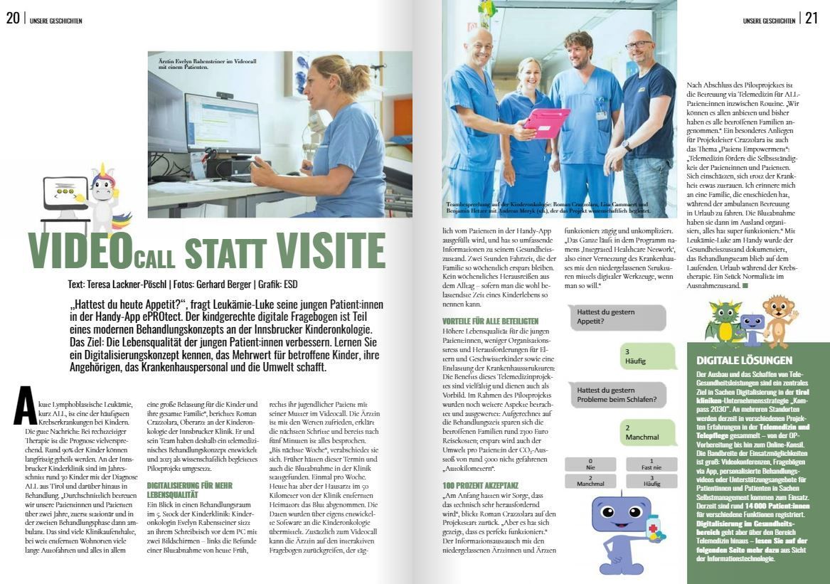 Better care for children with cancer: the ePROtect project powered by CHES. Pediatric Oncology Department, tirol kliniken, Medical University of Innsbruck.
#children #cancer #CHES #ePROtect #tirolkliniken #medicaluniversityinnsbruck #tyroleancanceraid