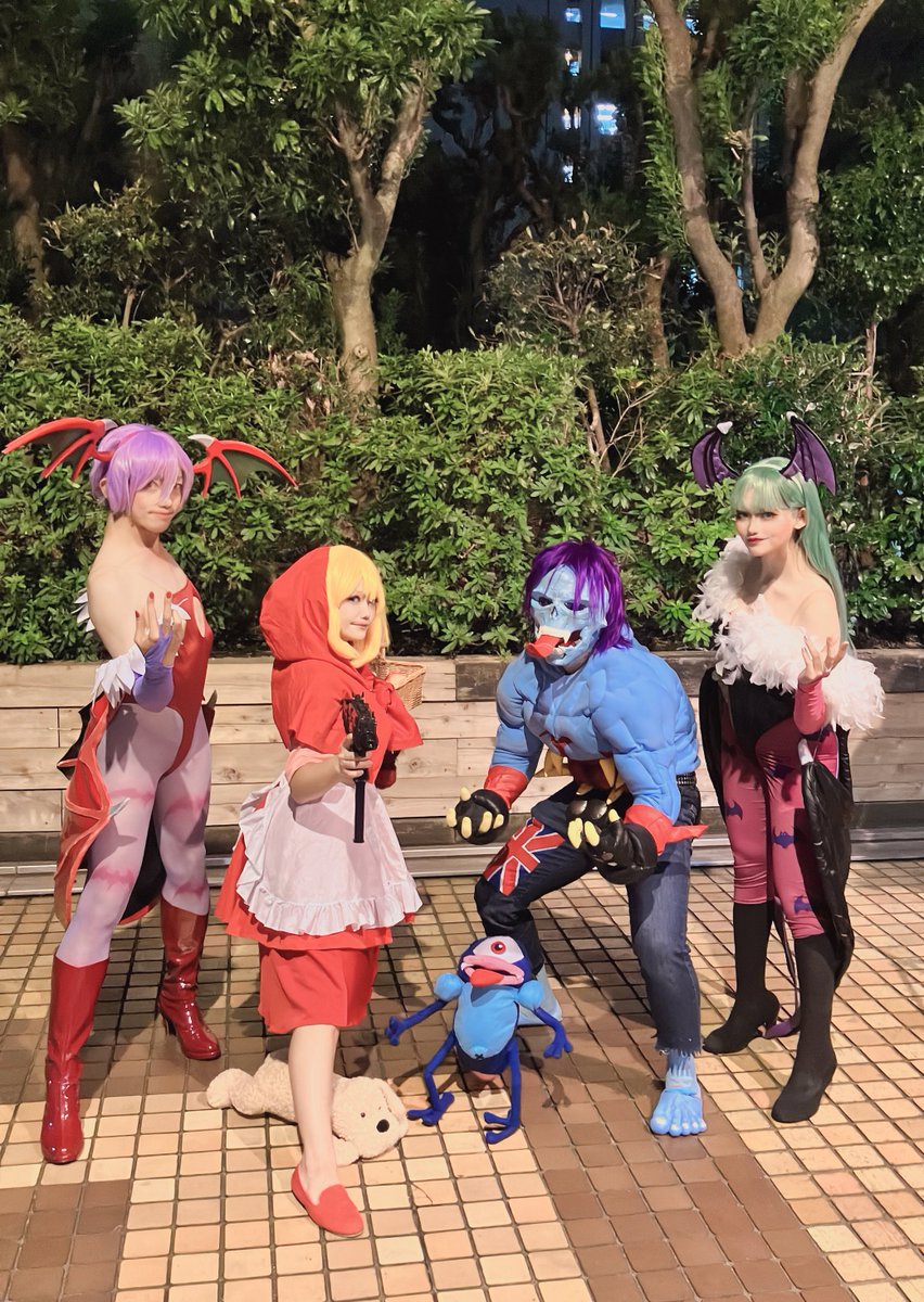 🖤🖤🖤ダークストーカーズ🖤🖤🖤

#Darkstalkers 
#池ハロ2024
#池ハロナイト