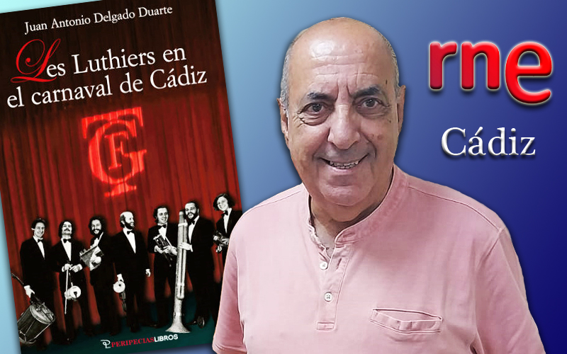 Miguel Albandoz (@miguelalbandoz) on Twitter photo Aquí está la entrevista en <a href="/radio5_rne/">Radio 5</a> a Juan Antonio Delgado <a href="/JuanDelgadoDuar/">Juan Delgado Duarte</a> sobre su libro <a href="/PeripeciasL/">Editorial Peripecias Libros</a> "Les Luthiers en el carnaval de Cádiz". A partir del minuto 7 en este enlace: rtve.es/play/audios/an… Aquí está la entrevista en <a href="/radio5_rne/">Radio 5</a> a Juan Antonio Delgado <a href="/JuanDelgadoDuar/">Juan Delgado Duarte</a> sobre su libro <a href="/PeripeciasL/">Editorial Peripecias Libros</a> "Les Luthiers en el carnaval de Cádiz". A partir del minuto 7 en este enlace: rtve.es/play/audios/an…