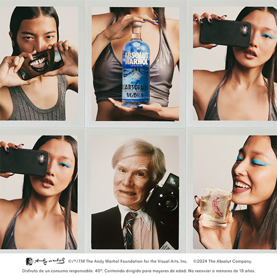 Las colaboraciones artísticas son lo nuestro. #AbsolutWarhol 

#LiveintheMix