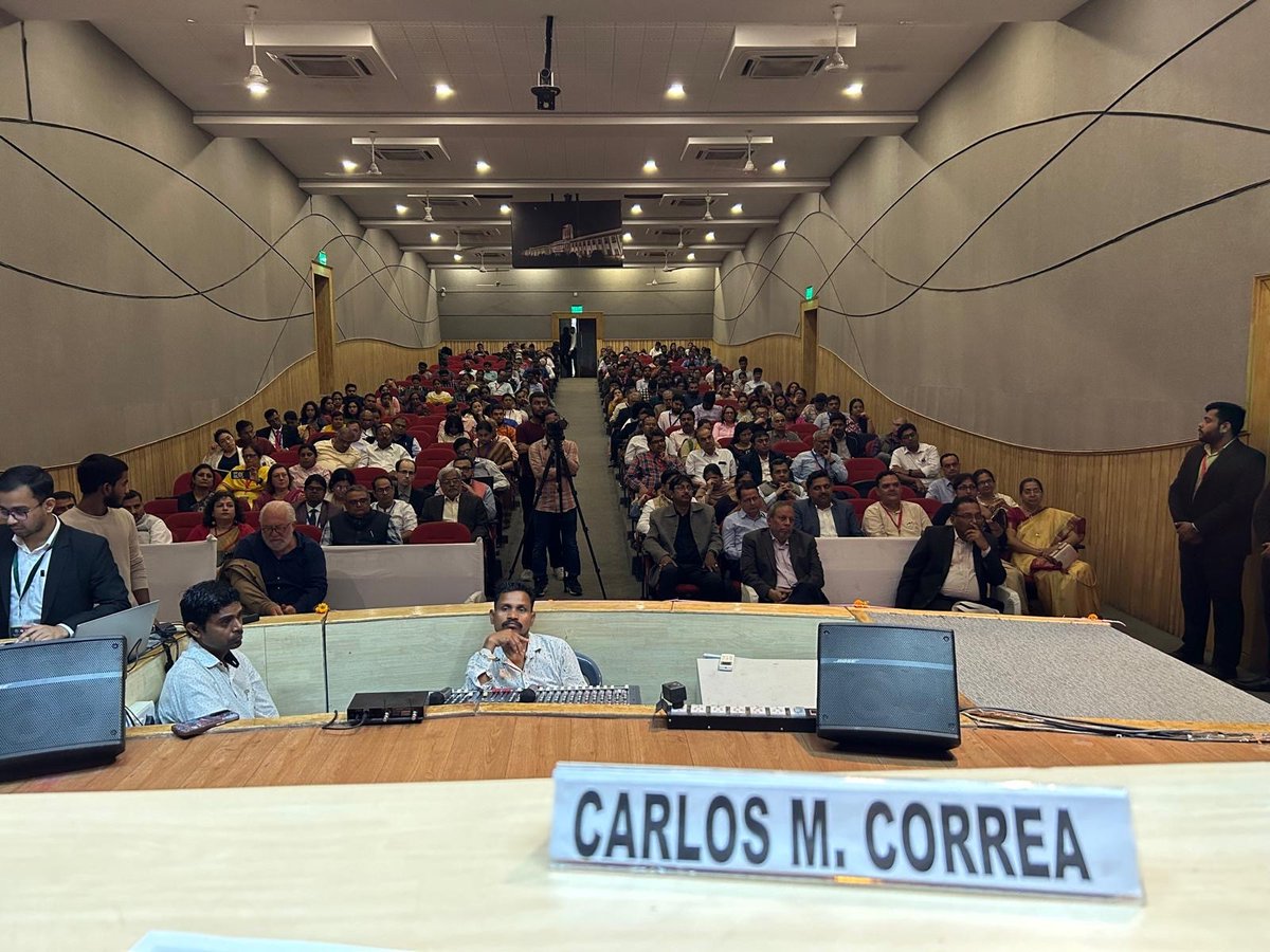 Why interdisciplinary work is necessary to address global challenges such as climate change &amp; public health, including AMR was the focus of <a href="/South_Centre/">South Centre</a> Executive Director Carlos Correa's keynote  speech at 23rd Annual Conference of <a href="/iassi_india/">IASSI</a> in Ranchi.