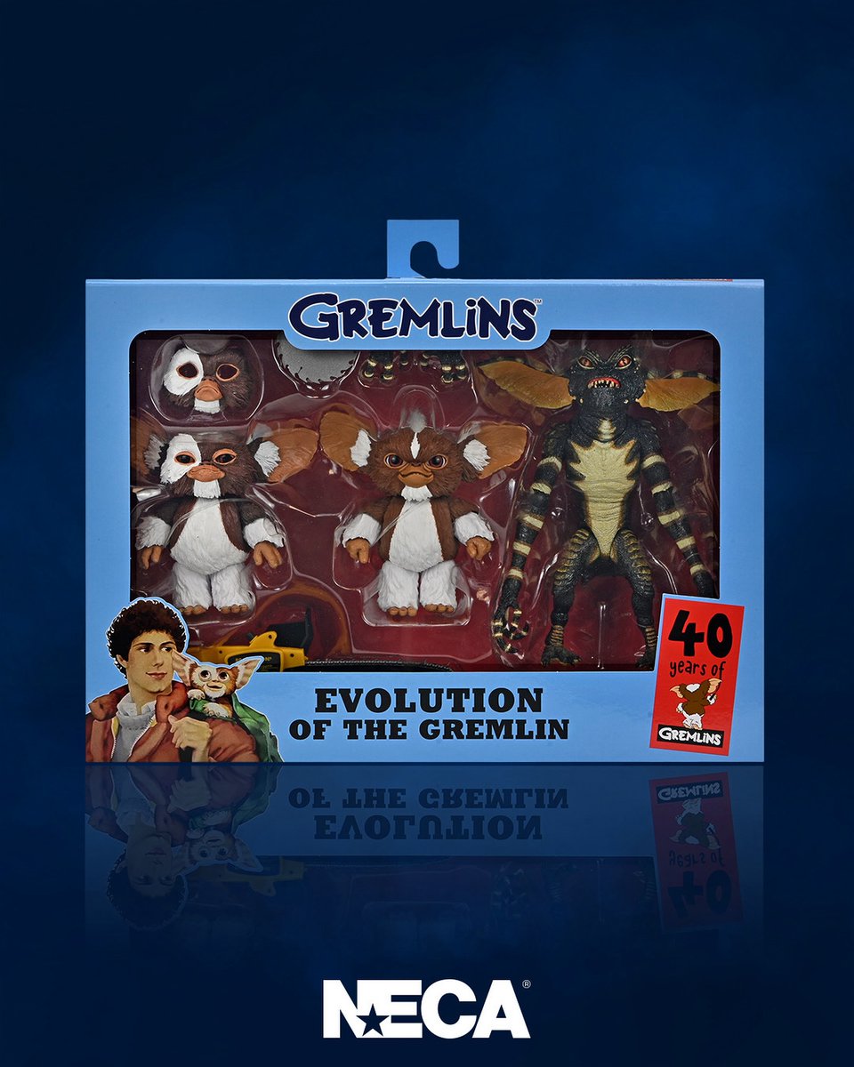 Toyark's tweet image. NECA Evolution of a Gremlin Set toyark.com/2024/10/25/nec… #toyark #actionfigures