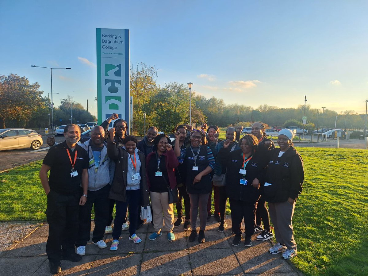 🚨 On winning the contract to clean Barking and Dagenham College, <a href="/STMGroupLtd/">STM Group</a> have announced plans to cut the workforce of night cleaners from 17 to 7. 

15 of our members are at risk of redundancy — but they’re fighting back. ✊ 

Justice for cleaners #endoutsourcing