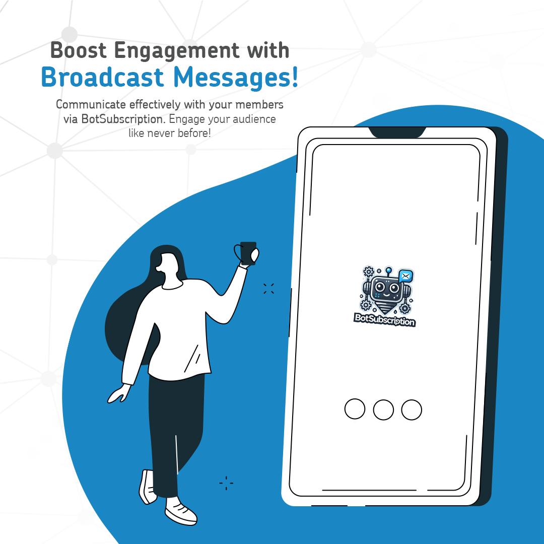 TelegramBotSub's tweet image. Boost engagement with broadcast messages! 📢✨
Communicate effectively with your members through BotSubscription and engage your audience like never before.
botsubscription.com
#botsubscription #membershipsolutions #techforcreators