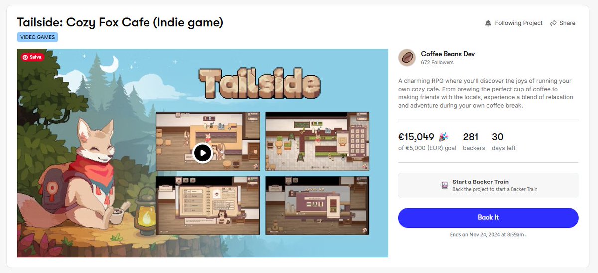 CoffeeBeansDev's tweet image. €15,000 reached! 🎉
There's still a few more hours left to ledge in the first 48 hours (any tier) and receive an exclusive mysterious enchanted flower decor item!