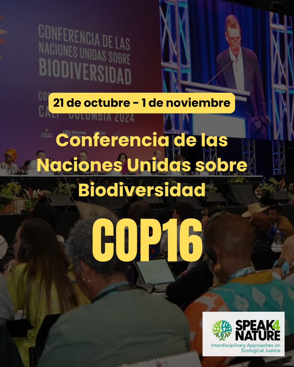 🌿🌍 #COP16Colombia : #PazConLaNaturaleza