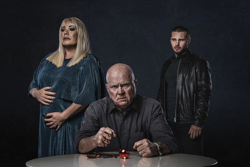RadioTimes's tweet photo. Calling all #EastEnders fans! The 2019 boxset is now available on BBC iPlayer. π±
There's no denying that this was the year of #Ballum as Ben Mitchell returned to Walford and found love with Callum Highway - who was with Whitney Dean at the time! Meanwhile, #Sheanu was exposed, Linda Carter's alcoholism began, and the Owens met a grisly demise...