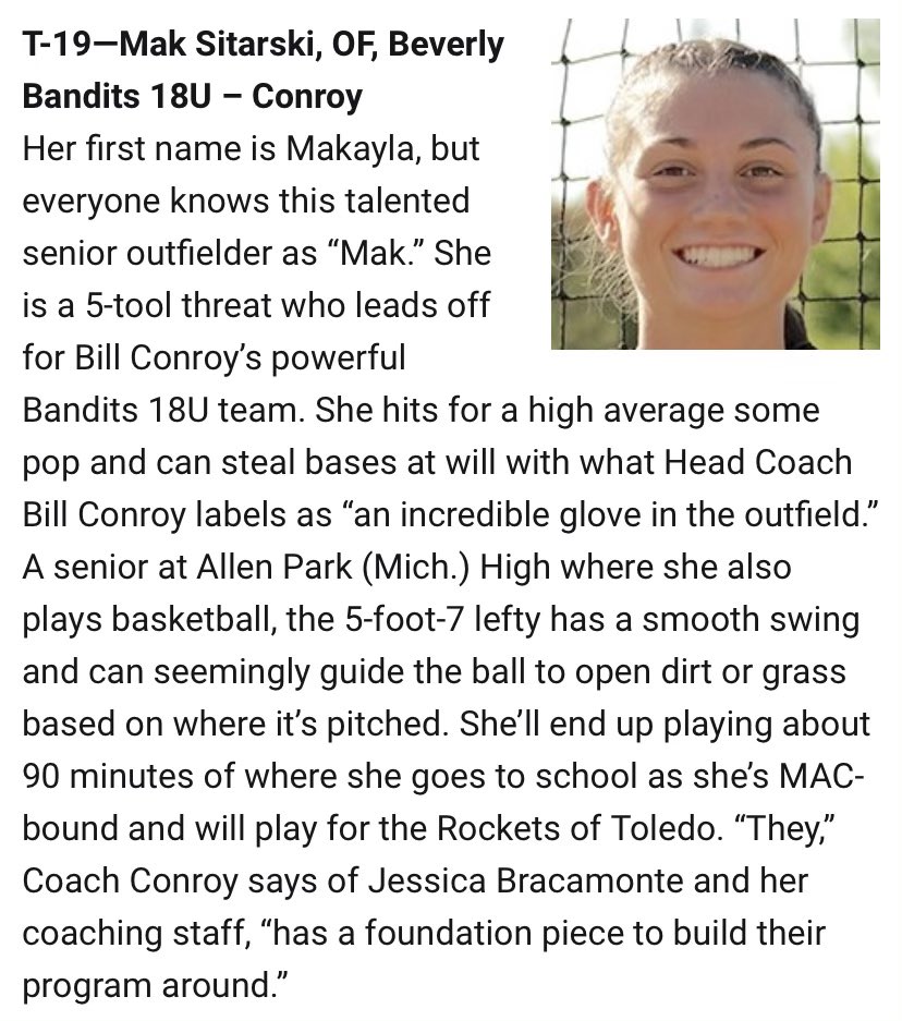 Mak Sitarski (@maksitarski2025) on Twitter photo 10 year old unranked me would be so proud of how far I’ve come. Hard work pays off! Thank you to the Bandits Org. For giving me the confidence and opportunity to compete at the highest level. Thank you <a href="/LineDsoftball/">Line Drive Media</a> <a href="/Bandits05/">Beverly Bandits Premier 18U - Conroy</a> <a href="/DavidTrackwell/">David Trackwell</a> <a href="/jess_bracamonte/">Jessica Bracamonte</a> <a href="/kayla_noch/">Kayla Noch</a> 10 year old unranked me would be so proud of how far I’ve come. Hard work pays off! Thank you to the Bandits Org. For giving me the confidence and opportunity to compete at the highest level. Thank you <a href="/LineDsoftball/">Line Drive Media</a> <a href="/Bandits05/">Beverly Bandits Premier 18U - Conroy</a> <a href="/DavidTrackwell/">David Trackwell</a> <a href="/jess_bracamonte/">Jessica Bracamonte</a> <a href="/kayla_noch/">Kayla Noch</a>
