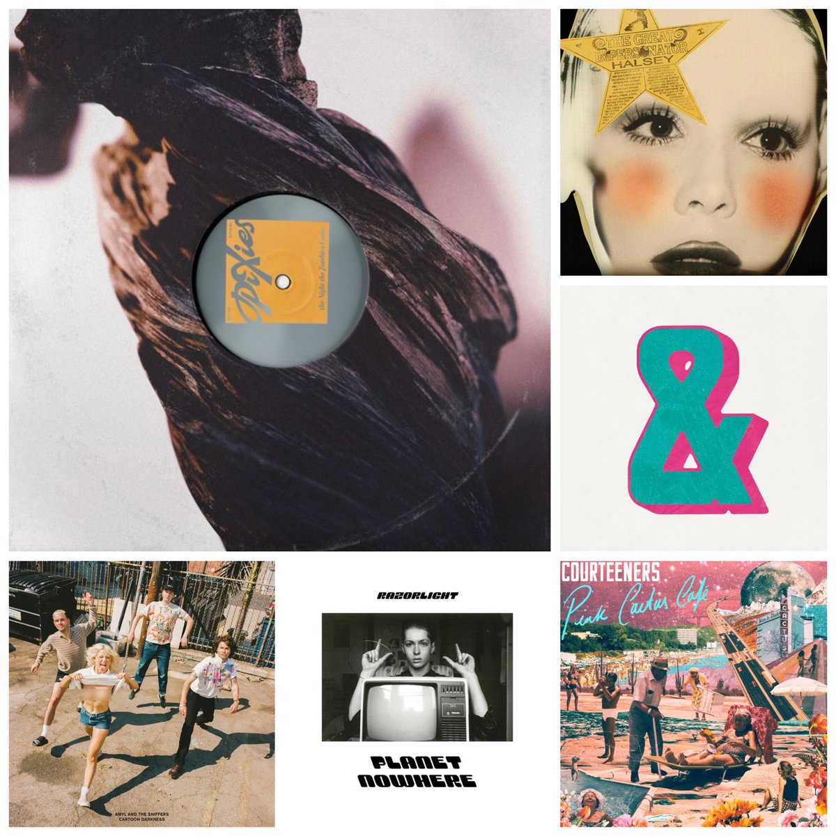New releases this week from:

<a href="/PIXIES/">PIXIES</a> <a href="/halsey/">halsey 🌸</a> <a href="/thecourteeners/">Courteeners</a> <a href="/bastille/">BASTILLE</a> <a href="/amylandsniffers/">Amyl and The Sniffers</a> <a href="/Razorlight/">Razorlight</a> &amp; more!

#NewMusicFriday #playlist #NMF