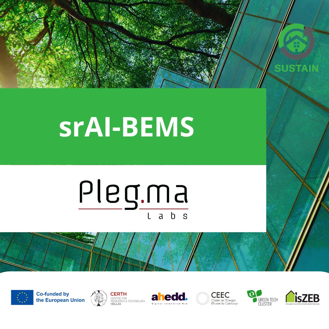 🏢 srAI-BEMS by Plegma Labs: Transforming building energy management with AI! 🌍 

🔹 Highlights: 

• Flexible protocols (Z-Wave &amp; Modbus) 
• IoT interface for insights 
• AI-driven Non-Intrusive Load Monitoring &amp; HVAC

💡 Read the full story 👇t.ly/xwbm4