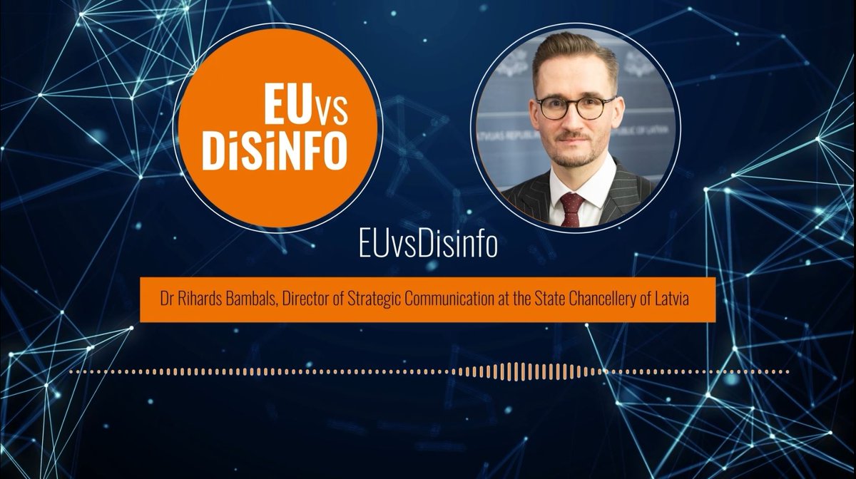 Next up for our #GlobalMILweek series, meet <a href="/rbambals/">Rihards Bambals</a>, the chief #Stratcom coordinator in 🇱🇻 Latvia. Learn why media literacy &amp; stratcom is a very practical field &amp; how smaller countries can tackle big problems, like #FIMI, successfully. 👇
youtu.be/VsM6IdNtoA4