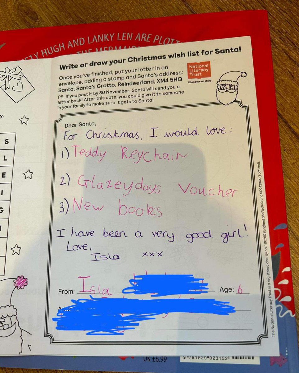 We love receiving feedback from our customers BUT to make it to a Christmas list is just the best endorsement ❤️#feelgoodfriday #Christmas2024 #thankyou #PYOP #giftvoucher #Fleetwood #Lancashire