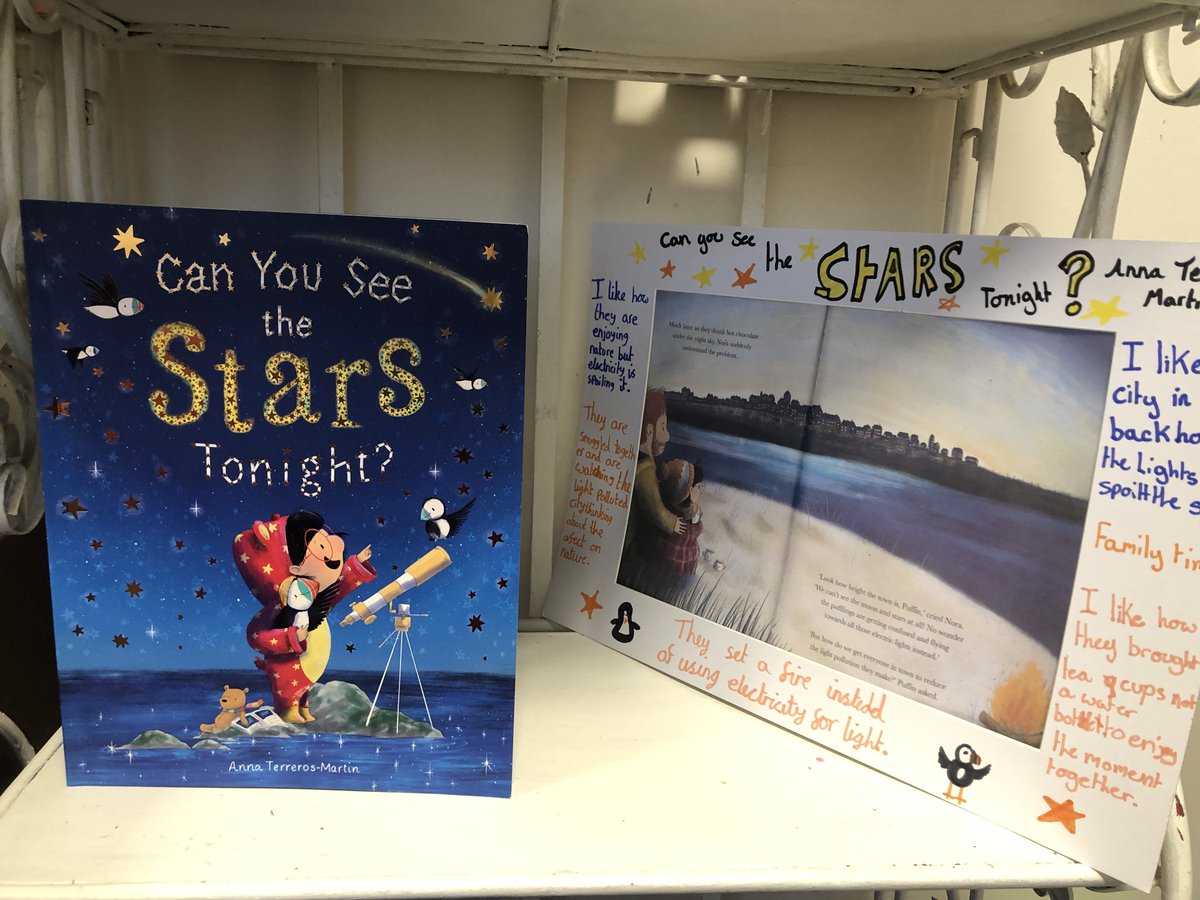 Some more great picture book frame work by reading ambassadors to share their favourite texts across school.