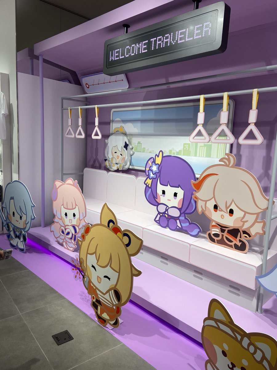 #原神xLINEFRIENDS #原神minini_POPUP