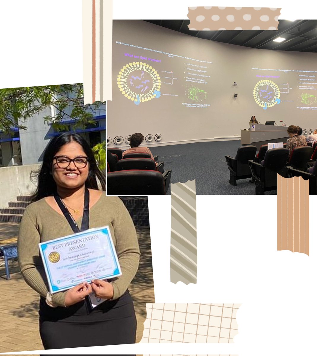 Zahra Telikani (@timetogoz) on Twitter photo Massive congratulations to <a href="/Irumi_A/">Irumi Amarasinghe</a> for winning the flash talks today at the <a href="/ONJCRI/">ONJ Cancer Research Institute</a> Northern Brightest Stars Student Symposium 🌟 Superstar! 🤩💪👏
<a href="/HelbigLab/">Helbig Lab</a>
<a href="/MAPP_latrobe/">Microbiology, Anatomy, Physiology and Pharmacology</a>
<a href="/SABE_latrobe/">La Trobe Agriculture, Biomedicine & Environment</a>
<a href="/latrobe/">La Trobe University</a> Massive congratulations to <a href="/Irumi_A/">Irumi Amarasinghe</a> for winning the flash talks today at the <a href="/ONJCRI/">ONJ Cancer Research Institute</a> Northern Brightest Stars Student Symposium 🌟 Superstar! 🤩💪👏
<a href="/HelbigLab/">Helbig Lab</a>
<a href="/MAPP_latrobe/">Microbiology, Anatomy, Physiology and Pharmacology</a>
<a href="/SABE_latrobe/">La Trobe Agriculture, Biomedicine & Environment</a>
<a href="/latrobe/">La Trobe University</a>