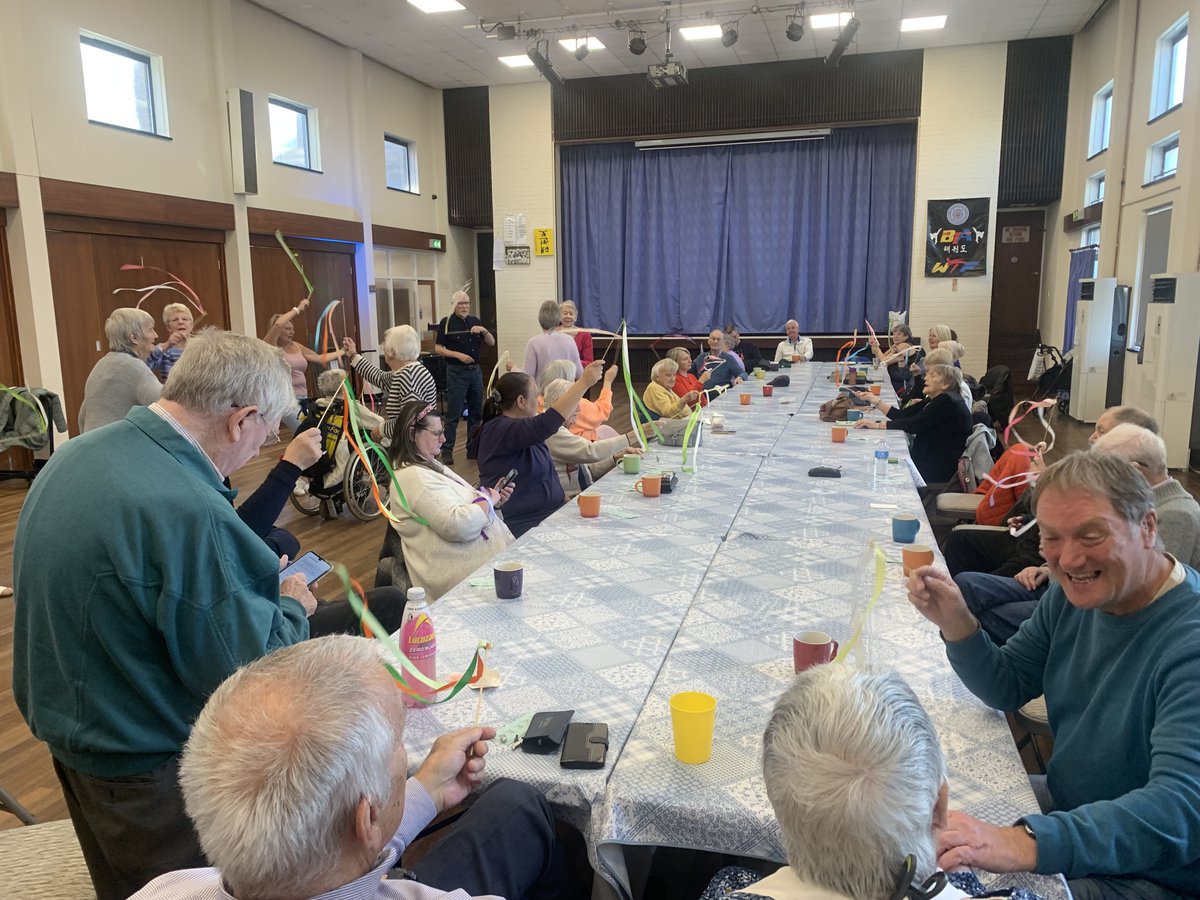 Looking forward to another busy Friday Morning Memory Cafe thanks to funding from The National Lottery Community Fund.

What a brilliant way to spend a morning, surrounded by family and friends, dancing, chatting and supporting each other.

#nationallottery30 #thankyou #support