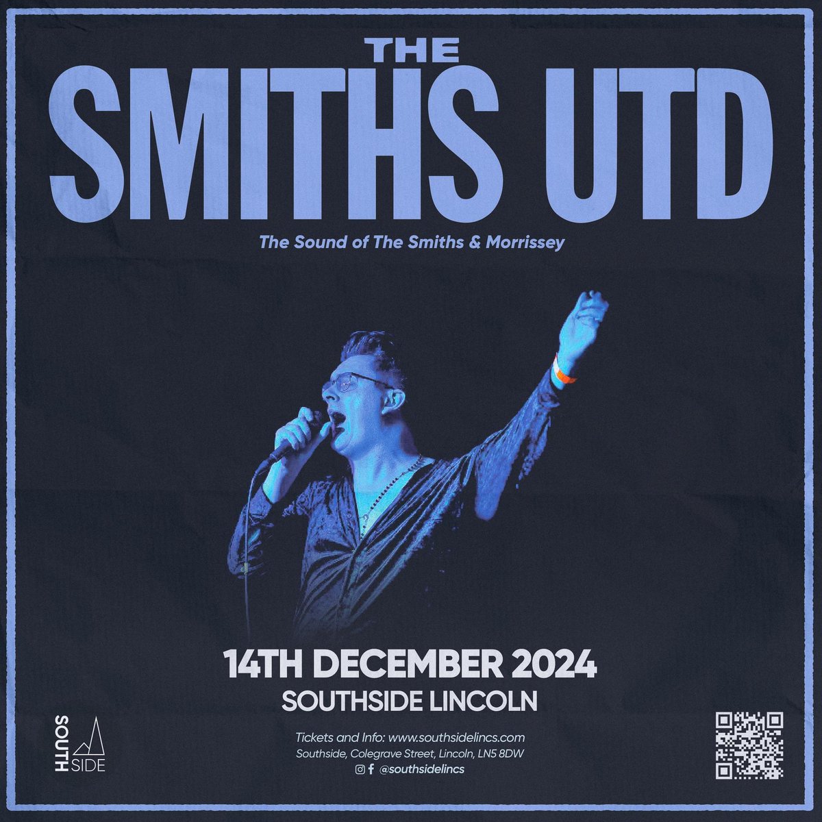 Lincoln! We are playing at <a href="/southsidelincs/">Southside Lincoln</a>  on 14.12.24 our last two Lincoln shows sold out, don’t delay linktr.ee/thesmithsutd #thesmiths #thesmithsutd #southsidelincoln #stayhandsome