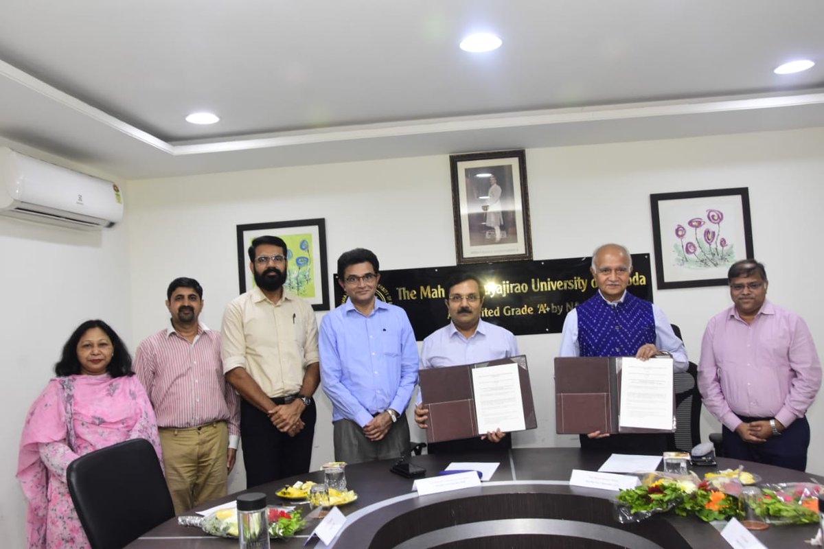A historic #MoU was signed between #AIPRIS #MSU &amp; #SIS #CUG on Oct 24, 2024! This #collaboration fosters academic #research, global exchanges &amp; #policystudies.
✅ National &amp; international exchanges #NEP2020, joint seminars, conferences, workshops &amp; #researchprojects.