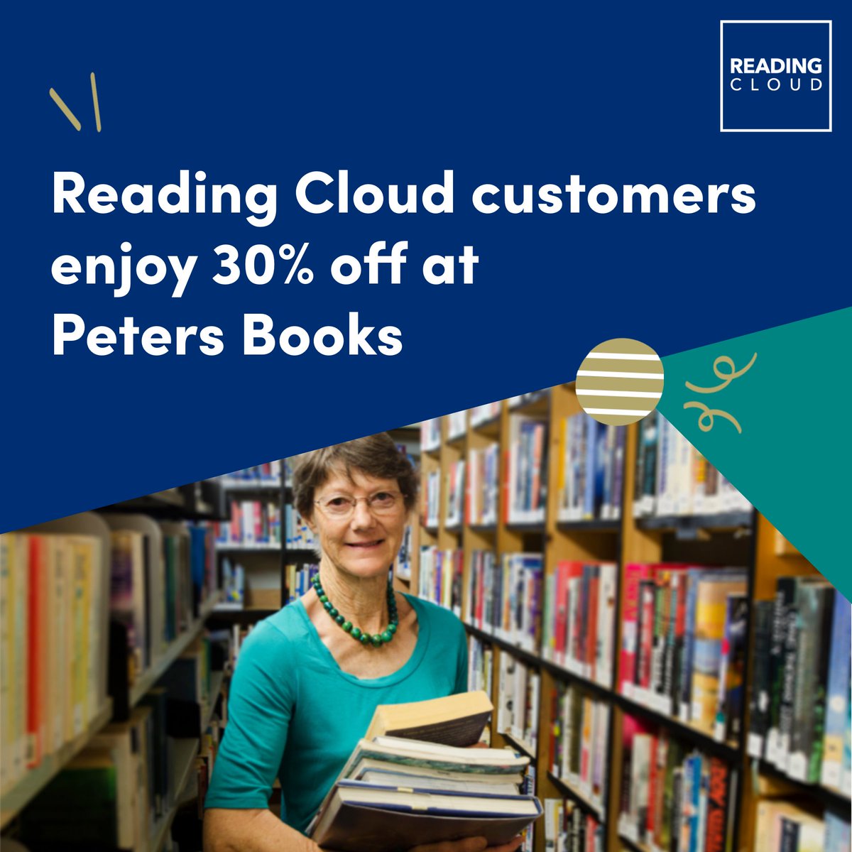 Did you know? As a Reading Cloud customer, you can enjoy 30% off when you shop at <a href="/Petersbooks/">Peters</a>! 🎉

Which books will you be adding to your shopping list?

Stock up on amazing titles and resources for your library. Don’t miss out on this fantastic deal - happy reading!