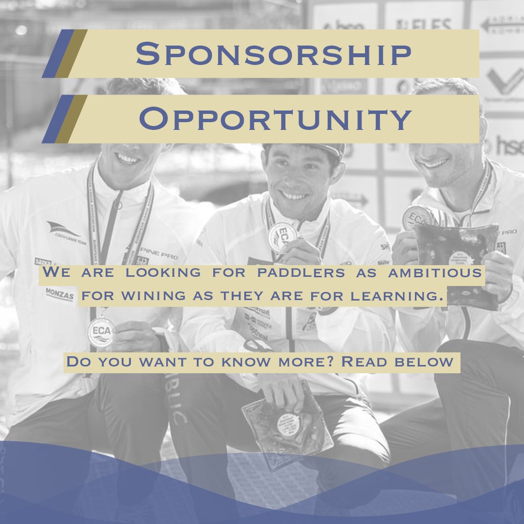 runmonitor's tweet photo. Sponsorship opportunity!

There is not a lot of support in canoe slalom and we want to improve that. We would like to give back to the community.

We are looking for paddlers as ambitious for winning as they are for learning. Go to our website (link in bio) to apply! https://t.co/CU7UfyQWdG