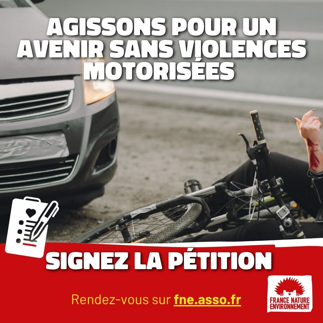 Le drame du 15 octobre, d’un cycliste tué par un conducteur de SUV, appelle à une prise de conscience des autorités et à fixer un objectif clair : 0 tué et 0 blessé grave sur la route.

👉 Signez la pétition initiée par la @FUB &amp; partagez : fne.asso.fr/actualites/pou…
 
#VisionZero