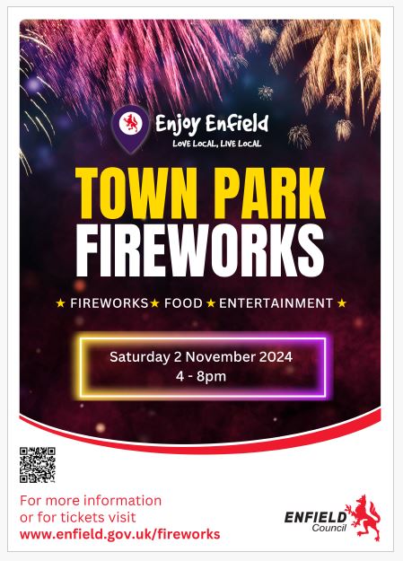 🎆✨ Get ready for a spectacular night! Join us at the Town Park Fireworks Show on Saturday, November 2, 2024, from 4-8 PM. Enjoy dazzling fireworks, delicious local food stalls, and fun activities for the whole family. Don’t miss out! 🎇🎉

📅 Date: November 2, 2024 🕓 Time: 4-8