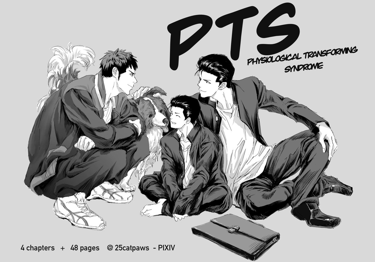 25_catpaws's tweet photo. 洋三 - 一个水户变小了的故事，标题暂定。
终章还在努力，先画个系列cover休闲一下...这个系列漫画全草稿，不过愈后面质量愈好...但不要被cover骗了😂 能把草稿看完的人也是厉害了!! https://t.co/je9MtBgOxO
