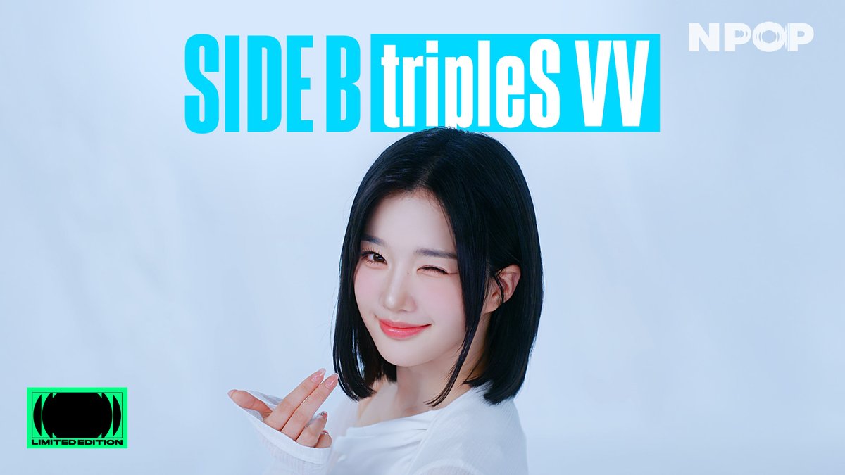 '𝗡𝗣𝗢𝗣 𝗟𝗜𝗠𝗜𝗧𝗘𝗗 𝗘𝗗𝗜𝗧𝗜𝗢𝗡 - 𝗦𝗜𝗗𝗘 𝗕' 𝗗-𝗗𝗔𝗬 🔥
트리플에스? MITGOBOM.
흰티에청바지? MOOJOGUN.
힛더플로어? DANGJANGVA.

tripleS VV 'Hit the Floor'
tv.naver.com/l/162482
잠시후 7시, NPOP에서!

#tripleS #트리플에스 #VisionaryVision #Hit_the_Floor <a href="/triplescosmos/">tripleS official</a>