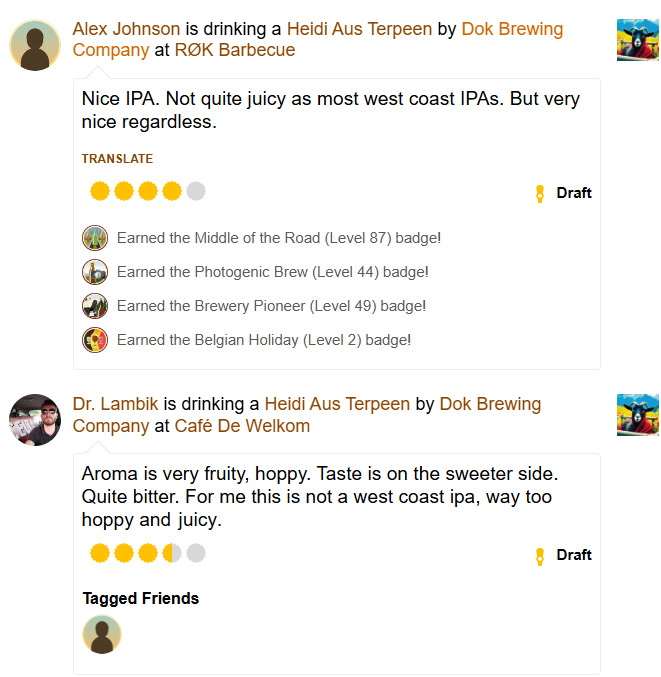 Jasua's tweet photo. Untappd and beerdrinkers, they confuse me every day. https://t.co/6bJdd7i3Ti