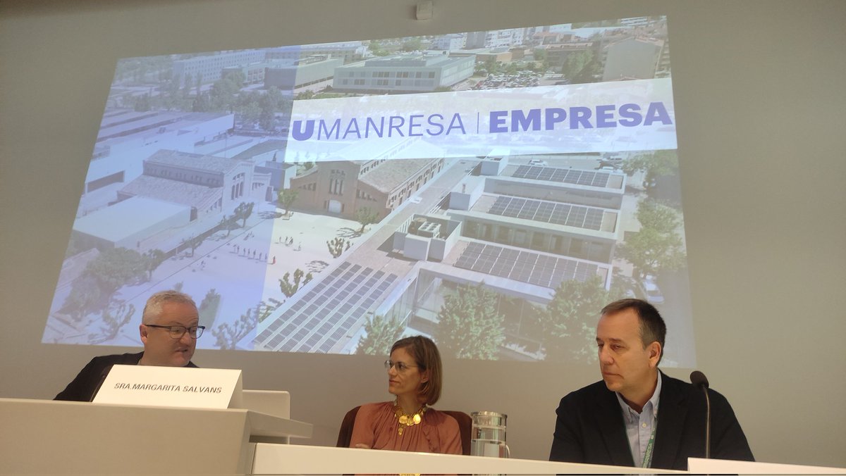 Un any més Jornada Premium Empresa <a href="/UManresa/">UManresa</a> . Gran èxit de participació d'empreses i estudiants. <a href="/mbernadich/">Marc Bernadich</a> <a href="/dsanclimens/">David Sanclimens</a>