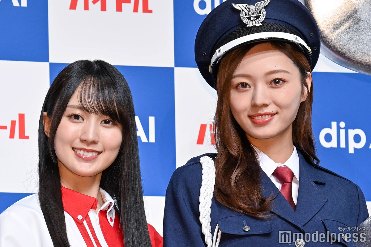 賀喜遥香&梅澤美波 プリントカード モデルプレス on X: 