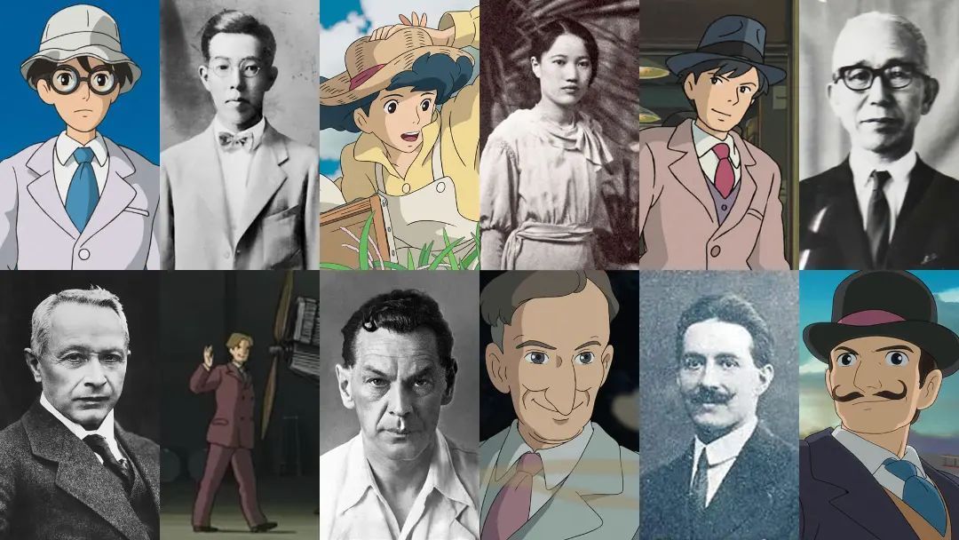 anime_'s tweet photo. Real life characters that inspired "The Wind Rises" https://t.co/nnwMdrCef7