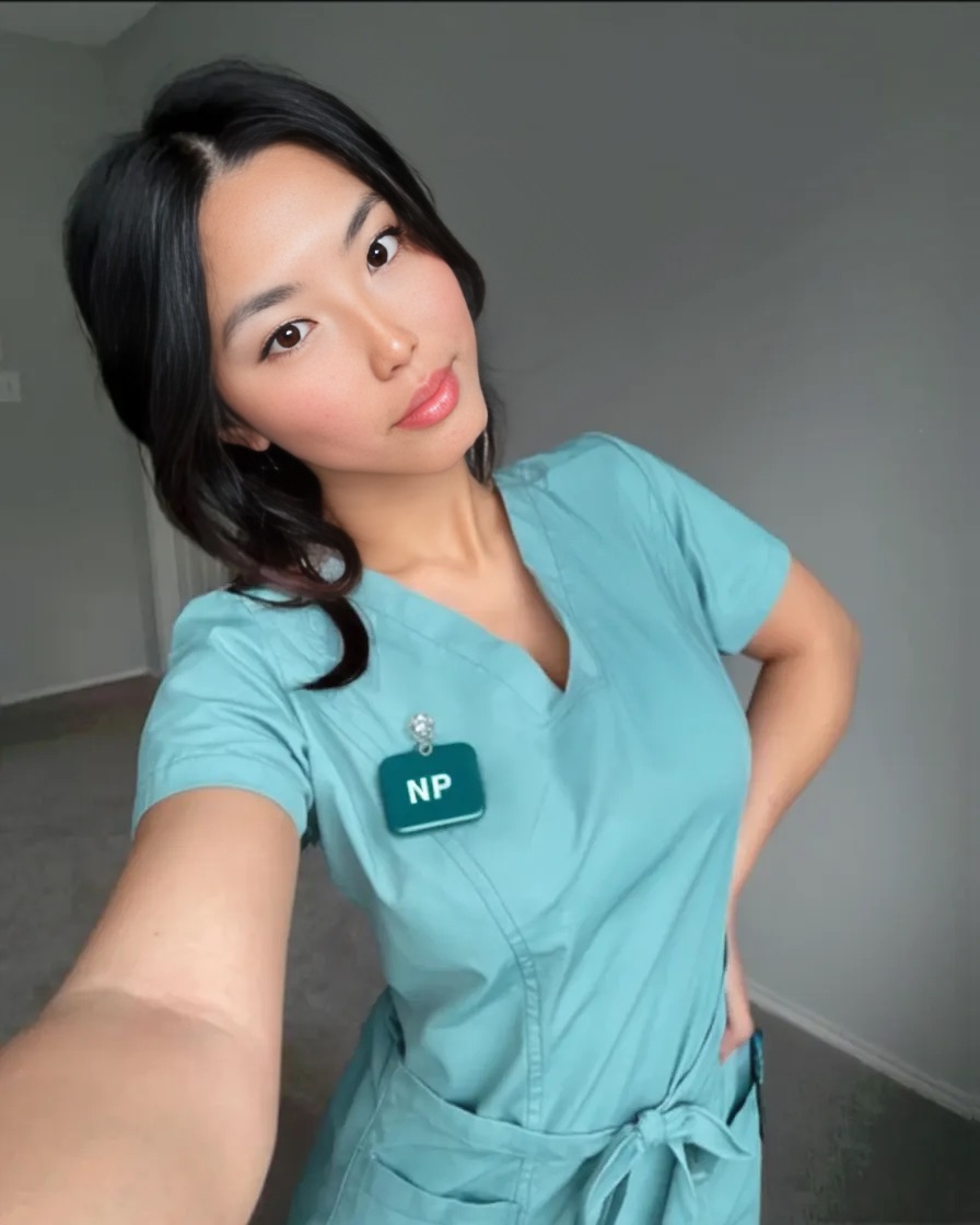 lacy kim(@lacy_kim007 ):before my nursing shift vs after 😌👩‍⚕️ (rly