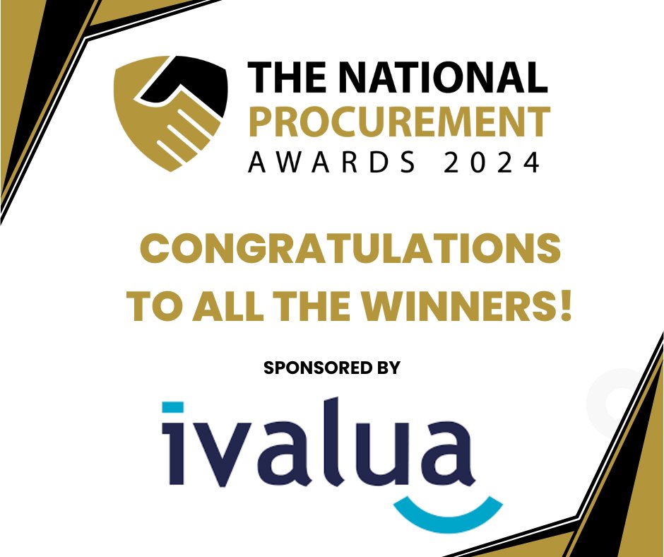 The team at Ivalua extends their heartfelt congratulations to all the winners of The National Procurement Awards 2024! 🎉

Here’s to continued success and groundbreaking achievements! 🎊🏆