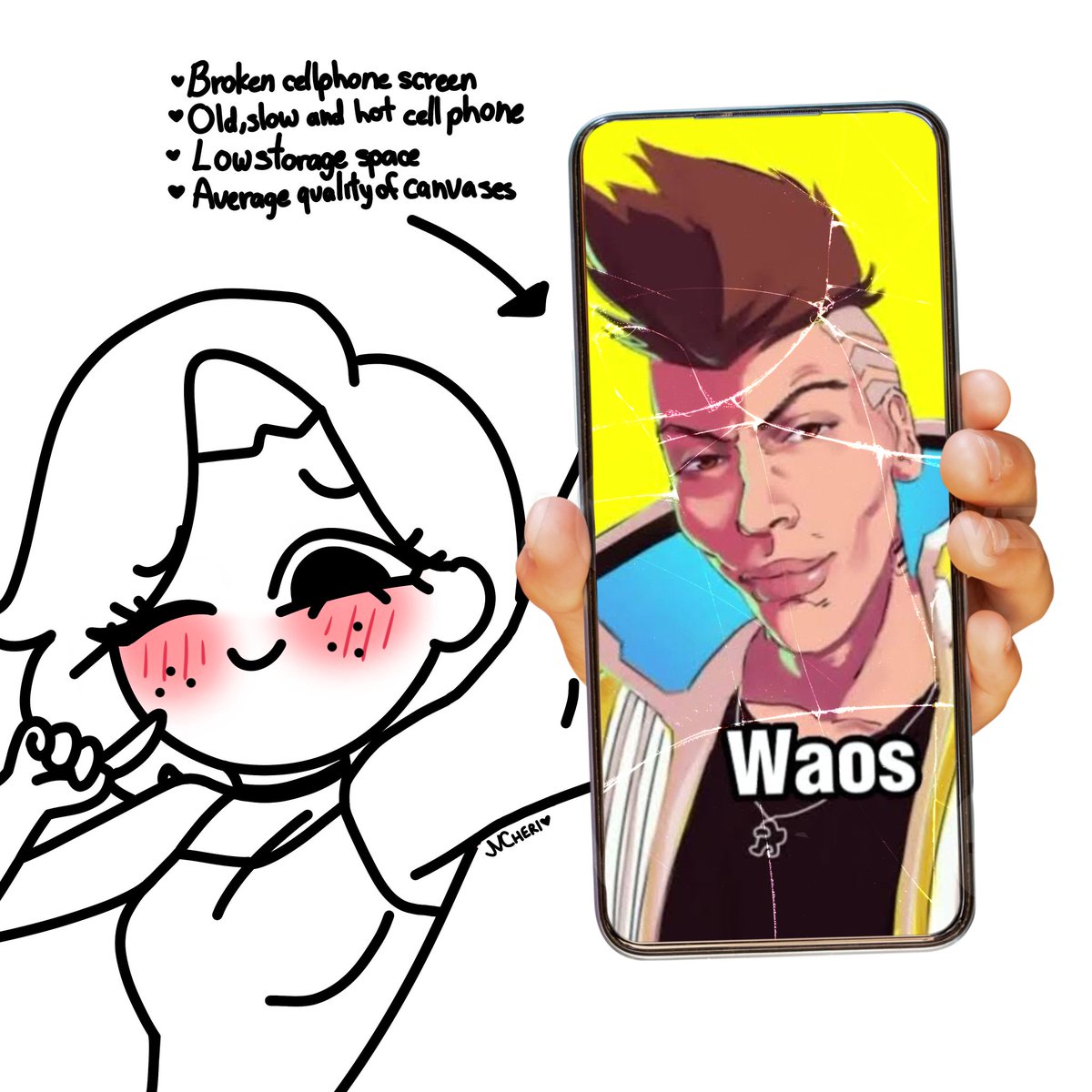 spikelicker69's tweet photo. Hi everyone! 💖 My name is Vars, but you can call me Jeiva or Cheri 🌸 I'm a Latina artist and I belong to multiple fandoms. Sometimes my drawings don't reach a professional quality due to my war machine where I draw, but the drawings are made with love 🐧✨ https://t.co/9Jkqr0kRsW