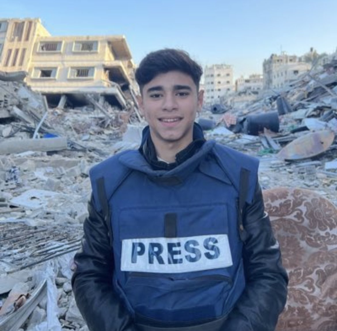 Erin Overbey (@erinoverbey) on Twitter photo Israeli forces have kidnapped the well-known Palestinian activist & journalist <a href="/abod_bt/">عبود بطاح🇵🇸</a> (Aboud Battah) from Kamal Adwan hospital in north Gaza
Aboud is just 18 yrs old. there are concerns about his whereabouts & well being (reports of torture). pls spread the word🙏💔 #عبود_بطاح Israeli forces have kidnapped the well-known Palestinian activist & journalist <a href="/abod_bt/">عبود بطاح🇵🇸</a> (Aboud Battah) from Kamal Adwan hospital in north Gaza
Aboud is just 18 yrs old. there are concerns about his whereabouts & well being (reports of torture). pls spread the word🙏💔 #عبود_بطاح