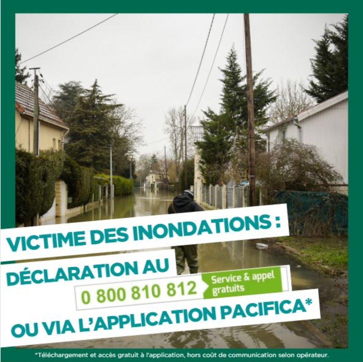 Face aux #intempéries, nos équipes sont mobilisées pour accompagner nos assurés dans la gestion de leur sinistre le plus rapidement possible.

📞 Pour déclarer votre sinistre, contactez-nous au 0 800 810 812 ou en ligne 7j/7, 24h/24

Plus d'informations ➡️ spkl.io/6011fRfWD