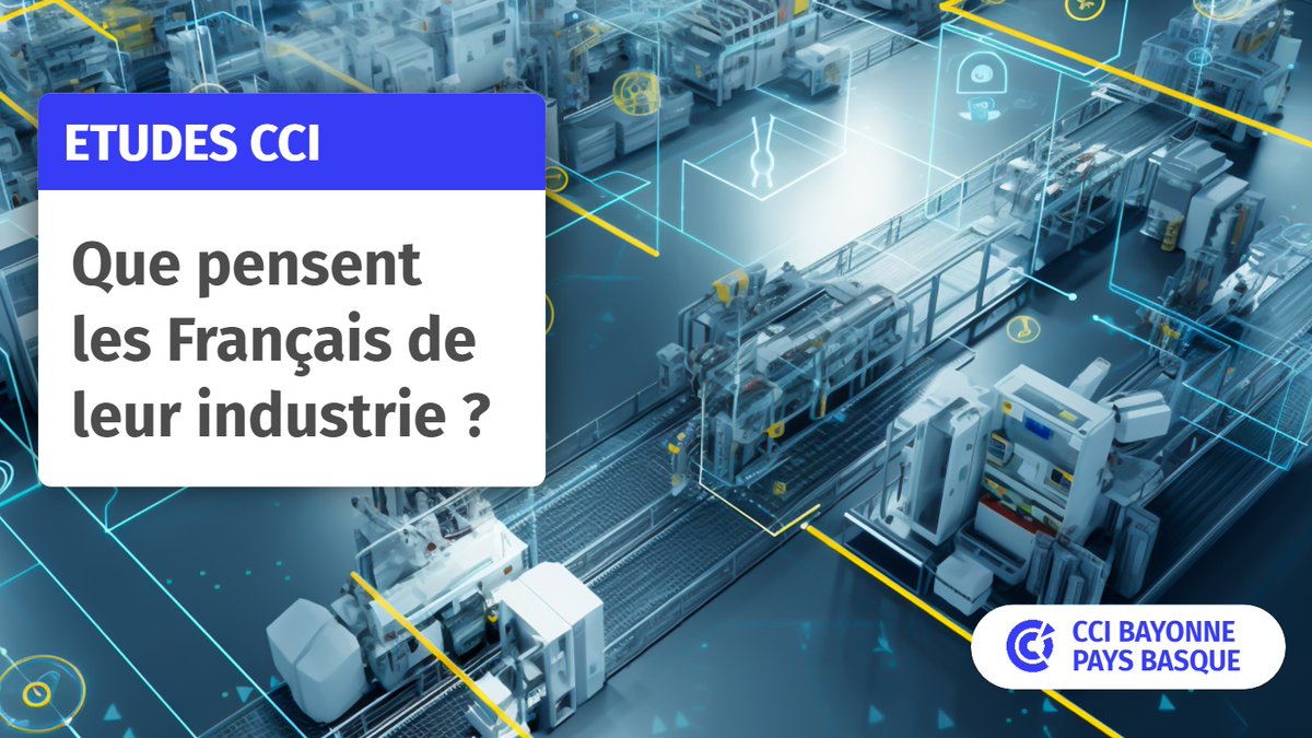 🔵 Enquête sur l'#industrie en #France : quelle est la perception des français ? Réponse avec <a href="/usinenouvelle/">L'Usine Nouvelle</a>, <a href="/FabriquelaCite/">La Fabrique de la Cité</a> et le réseau #CCI 👉 pulse.ly/gwiehledx2 #économie #France <a href="/Economie_Gouv/">Ministère de l'Économie et des Finances</a>